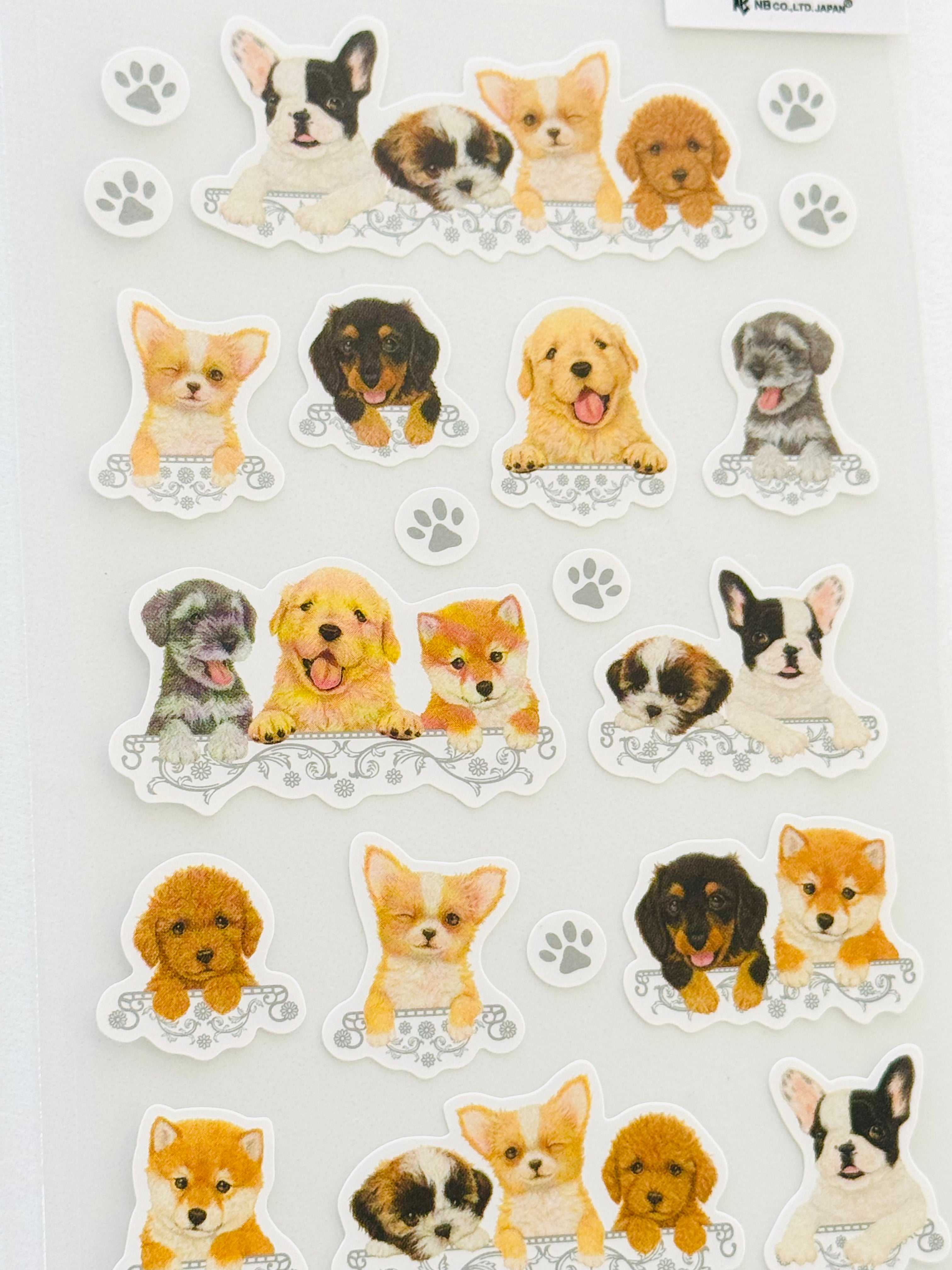 [NB] Kittens & Puppies sticker sheet