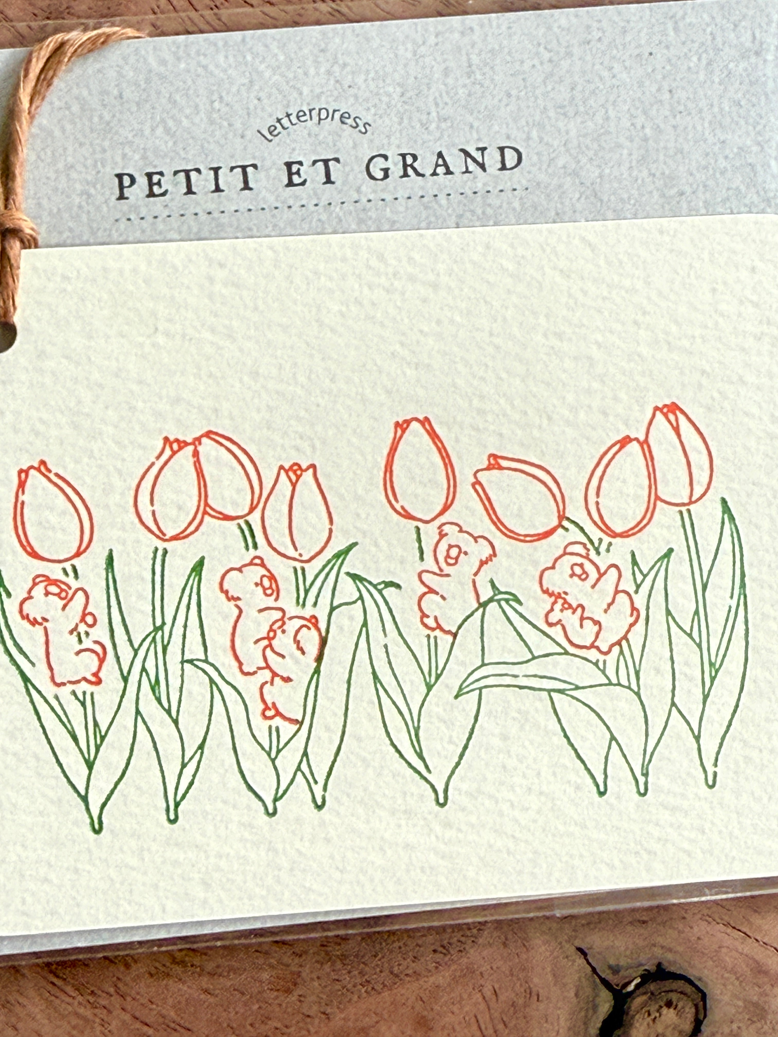 [Matoka] Petit Et Grand Animals Gift Tag