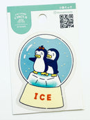 [KOSAMESODA] Creators Circus collab x Penguin Ice Snow Globe decal sticker