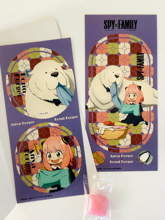 [Takara Tomy] Spy x Family • Series 2 Collectors surprise stickers w/gum