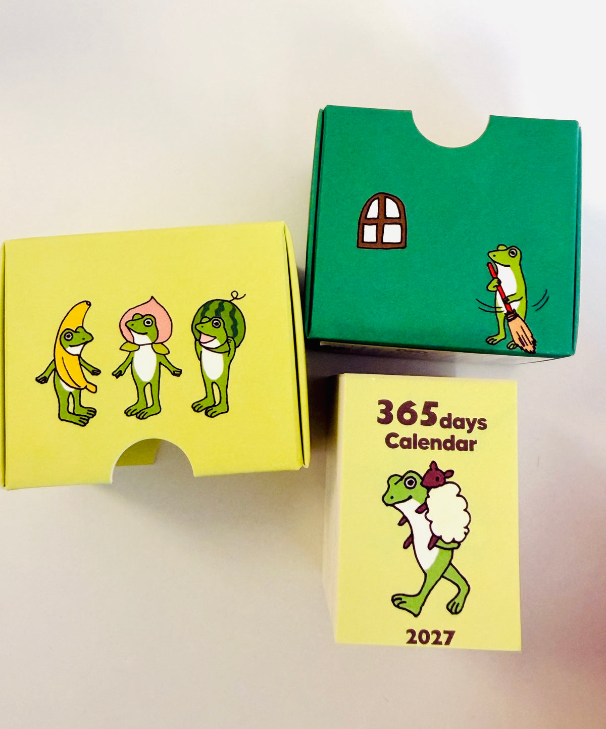 2027 Mini Daily Tear Away Calendar · Frog's Time