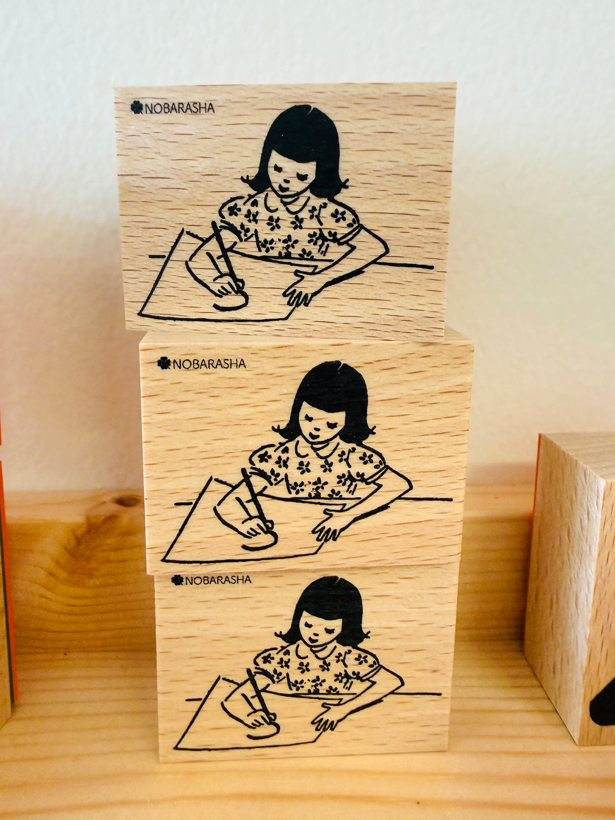 [Nobarasha] Writing Thoughts & Dreams rubber stamp