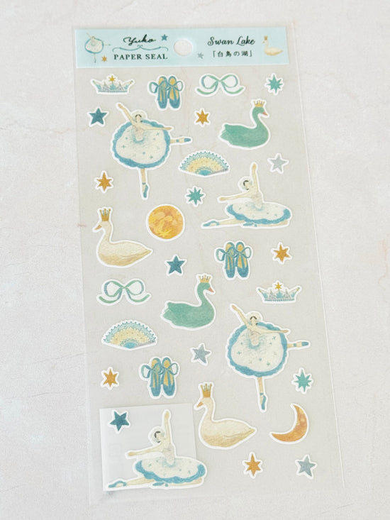 [Yuko] Swan Lake sticker sheet