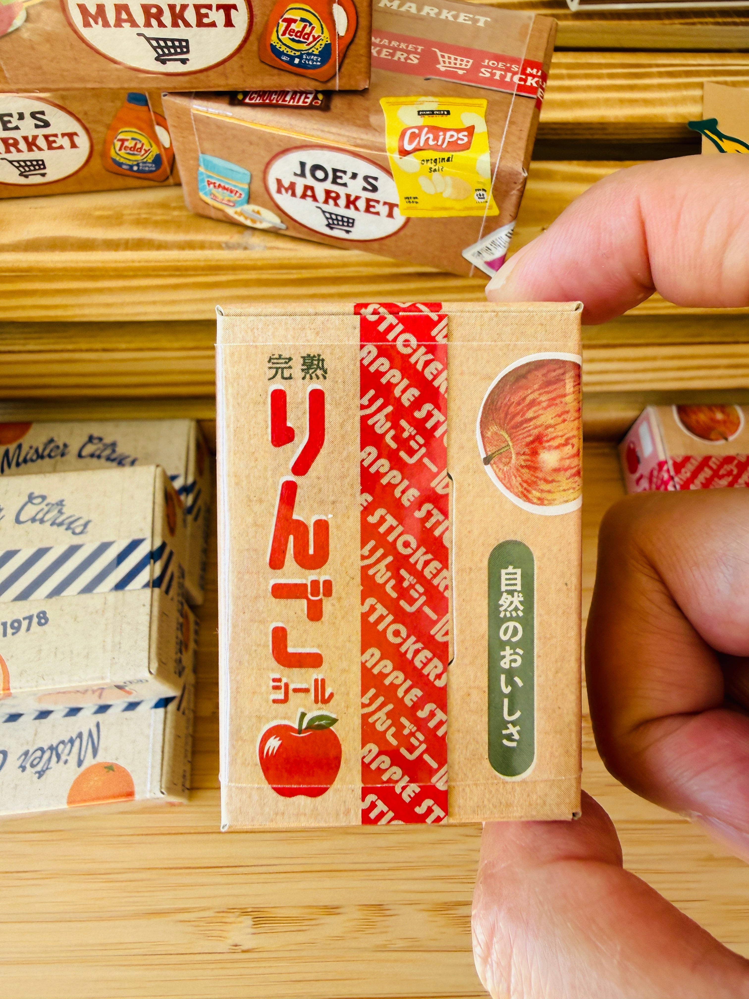 [Greeting Life] Apples Delivery Box flake stickers