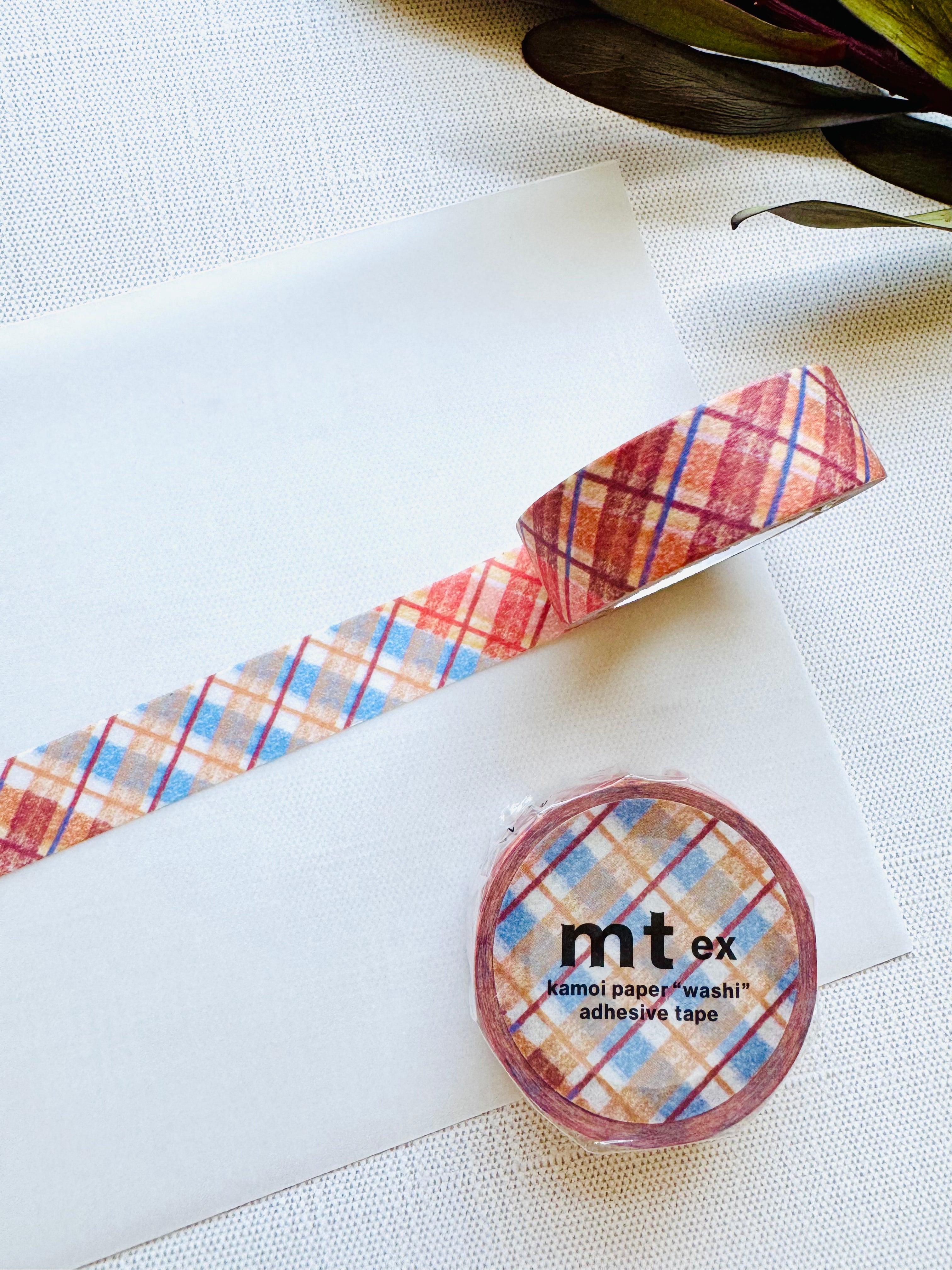 [mt] ex Crayon Check washi tape