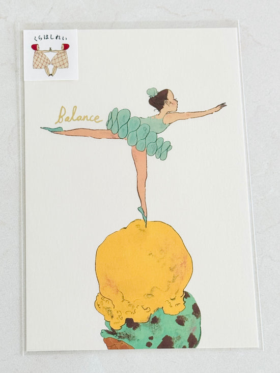 [Kurahashirei] Balance postcard