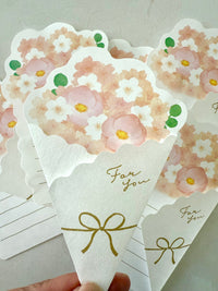 [Furukawashiko] Sakura Bouquet message paper