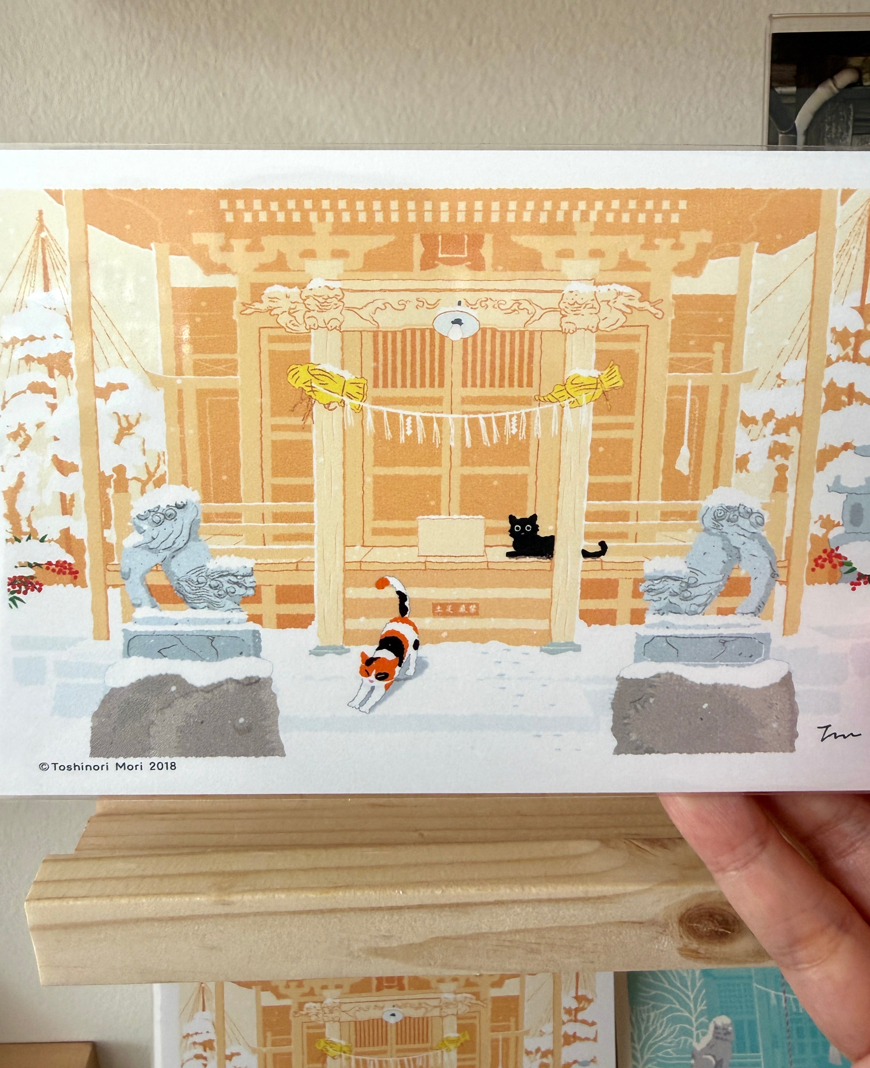 [Tabineko] Original Exclusive: Heavenly Bamboo Shrine postcard x Toshinori Mori