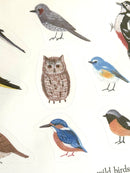 [4legs] Wild Birds sticker sheet