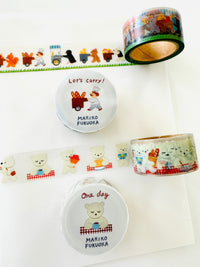 [cozyca] Let’s Carry & One Day x Mariko Fukuoka clear tape