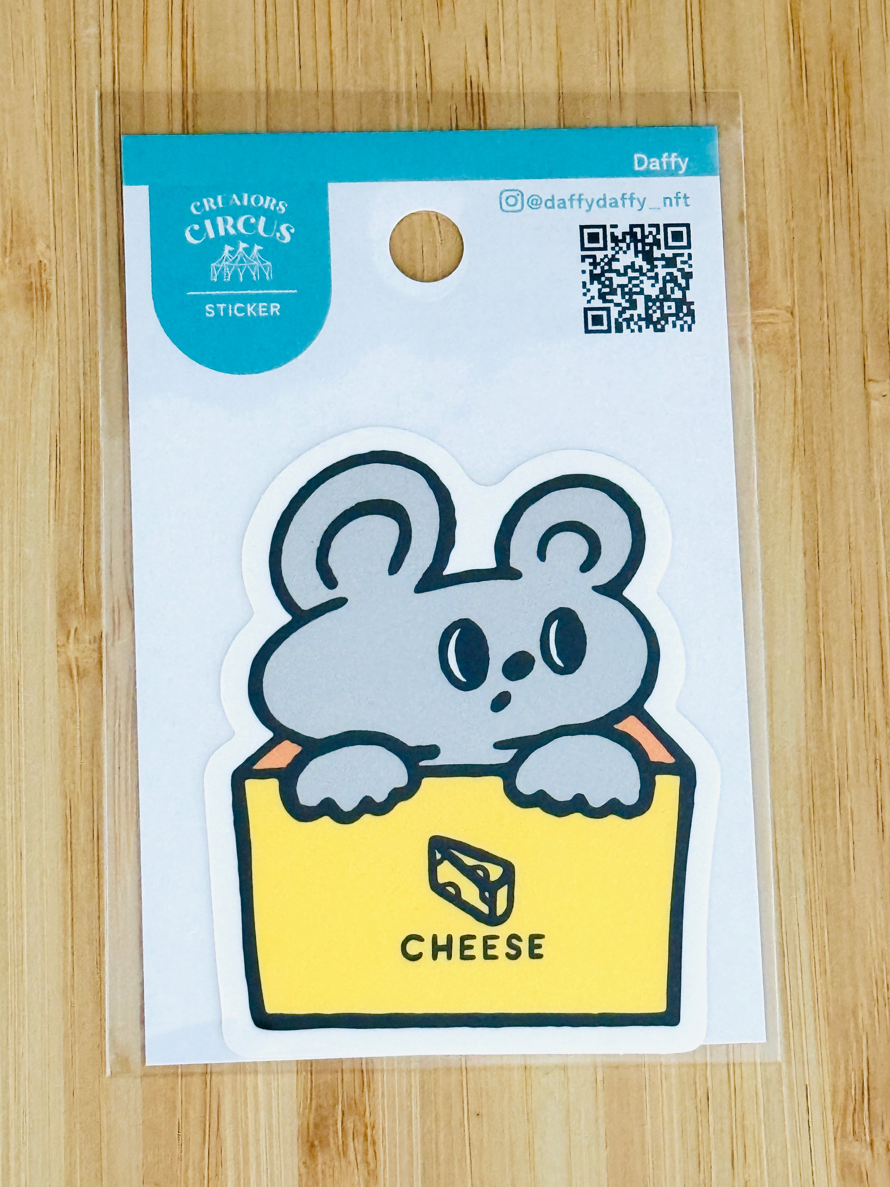 [Daffy] Frontier Creators Circus x Cheese & Mouse decal sticker