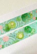 [SAIEN] Frog & Lily Pad 🐸🪷washi tape