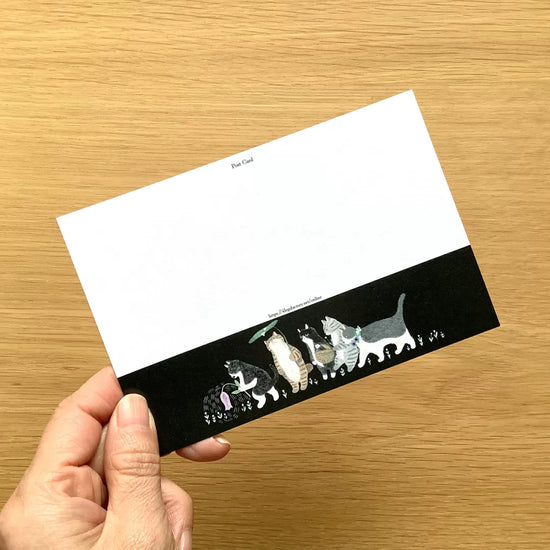 [4legs] Invitation to the Land of Cats postcard