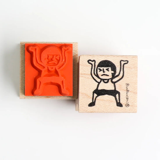 [RiraRira Hanko] Mamoru-kun Lifting rubber stamp