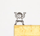 [RiraRira Hanko] Mamoru-kun Lifting rubber stamp