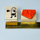 [RiraRira Hanko] Uncle Iwai Boxing rubber stamp