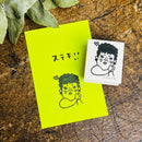 [RiraRira Hanko] Osaka Auntie Seki Love Love rubber stamp (restock late Dec)