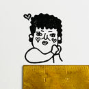 [RiraRira Hanko] Osaka Auntie Seki Love Love rubber stamp (restock late Dec)