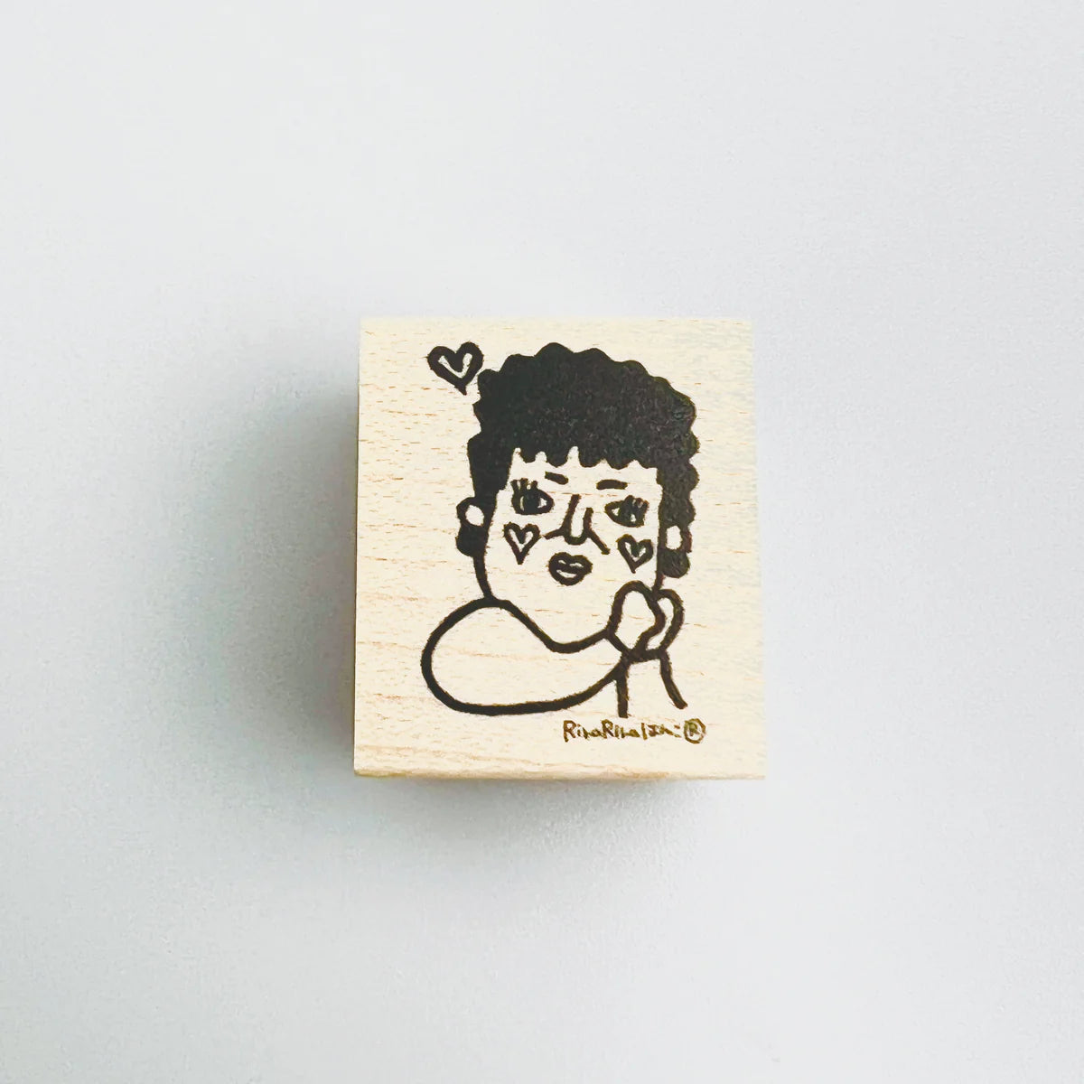 [RiraRira Hanko] Osaka Auntie Seki Love Love rubber stamp (restock late Dec)