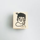 [RiraRira Hanko] Osaka Auntie Seki Love Love rubber stamp (restock late Dec)