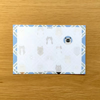 [4legs] Cat Faces postcard