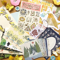 [4legs] "For Flower Lovers" Theme Paper Ephemera Set