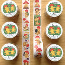 [Mushroom Cat] 4legs · Mushroom Cat - 2nd Edition washi tape