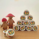 [Mushroom Cat] 4legs · Mushroom Cat - 2nd Edition washi tape