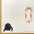 [4legs] We Love Cats postcard