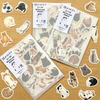 [4legs] We Love Cats flake stickers (restock early November)