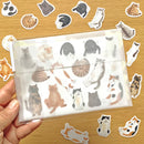 [4legs] We Love Cats flake stickers (restock early November)