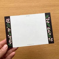 [4legs] Norwegian Cat x Books postcard