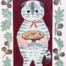 [4legs] Scottish Fold Cat x Figs postcard