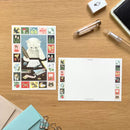 [4legs] Letter Cat postcard