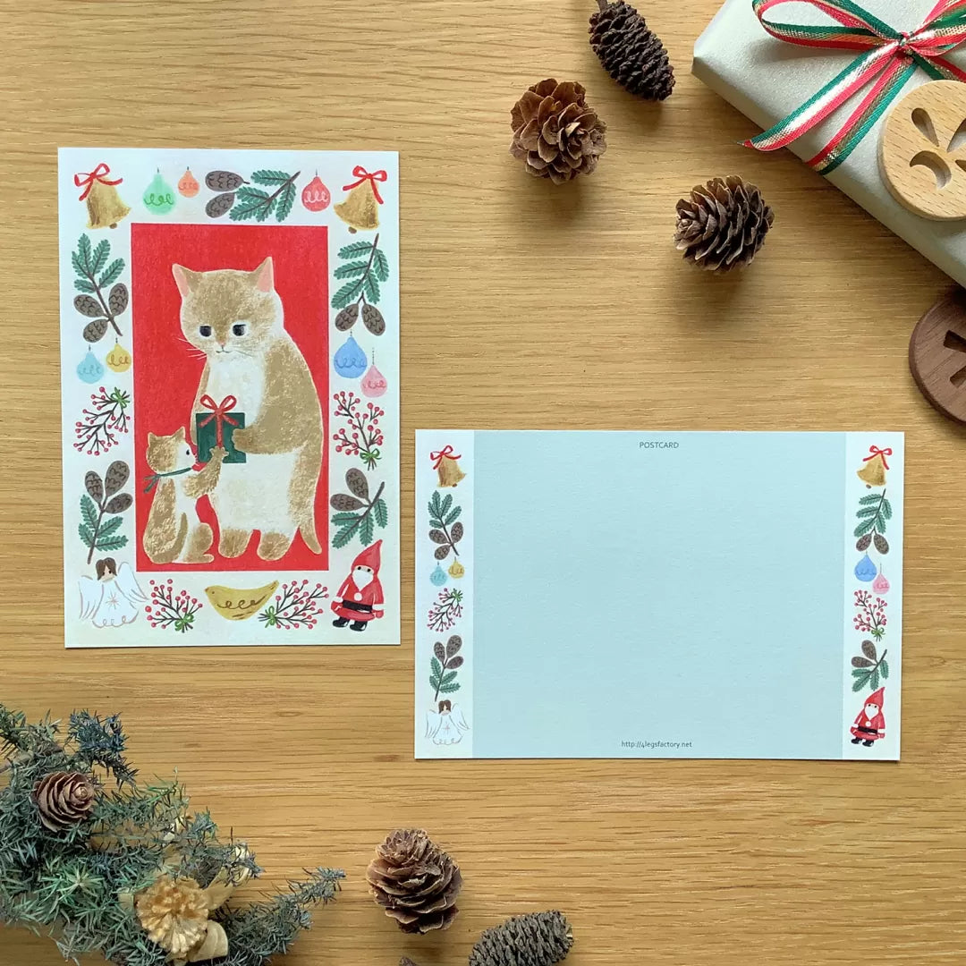 [4legs] Christmas Day postcard