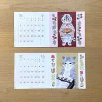 [4legs] 2026 Loose Calendar · Cats