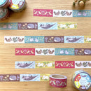 [4legs] Animal washi tape