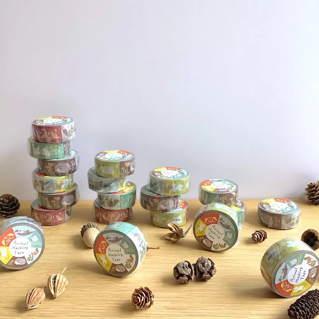[4legs] Animal washi tape