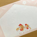 [4legs] Mushroom Cat x 2026 Year of the Horse postcard · Gold Foil