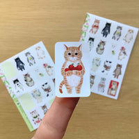 [4legs] 2026 Cats in Picture Book v. 2 sticker sheet
