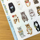 [4legs] 2026 Cats in Picture Book v. 1 sticker sheet