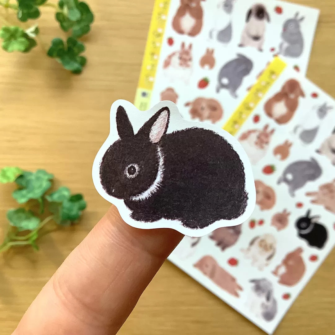 [4legs] Spring Rabbit sticker sheet