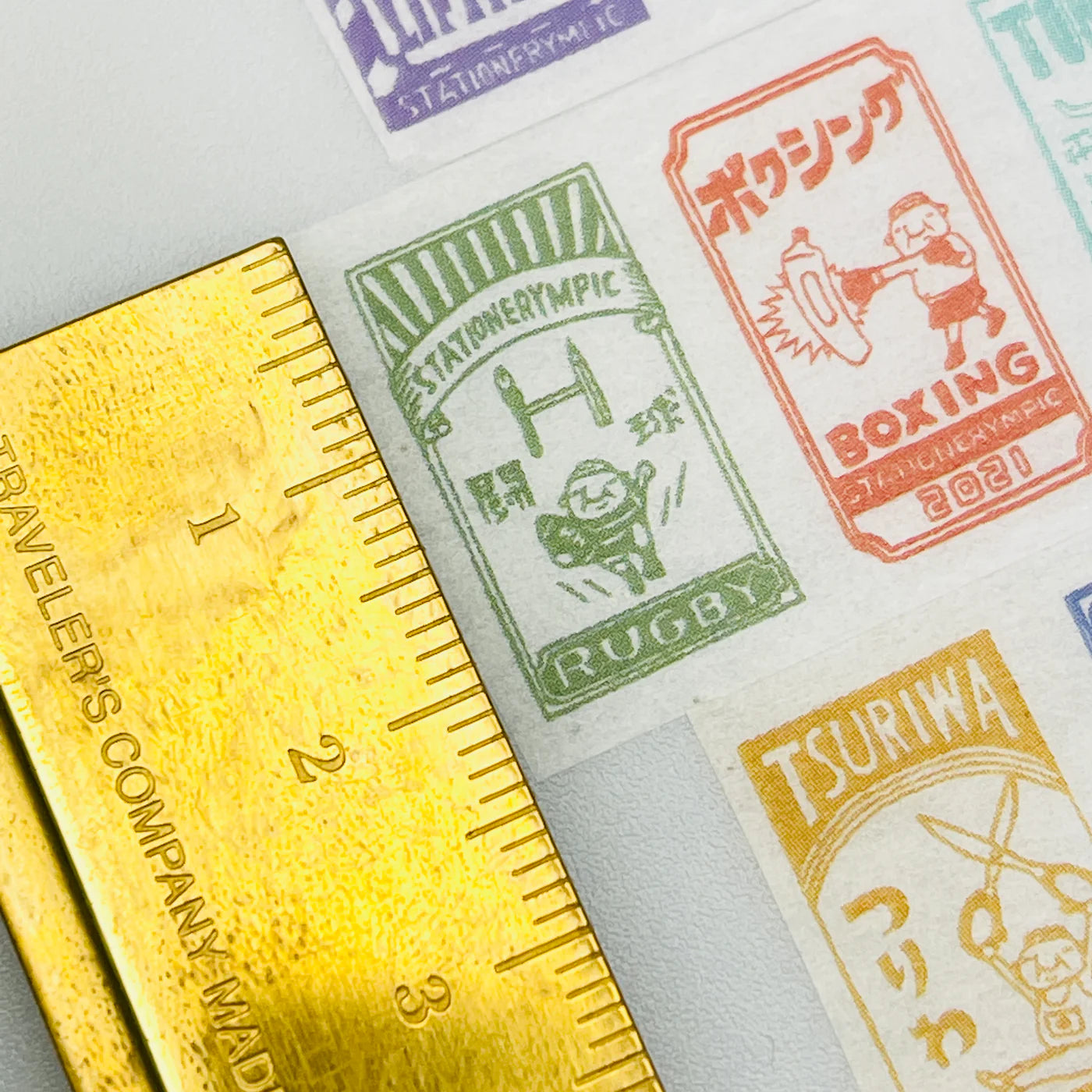 [RiraRira Hanko] Uncle Iwai Stationerympic Washi Tape (restock late Dec)