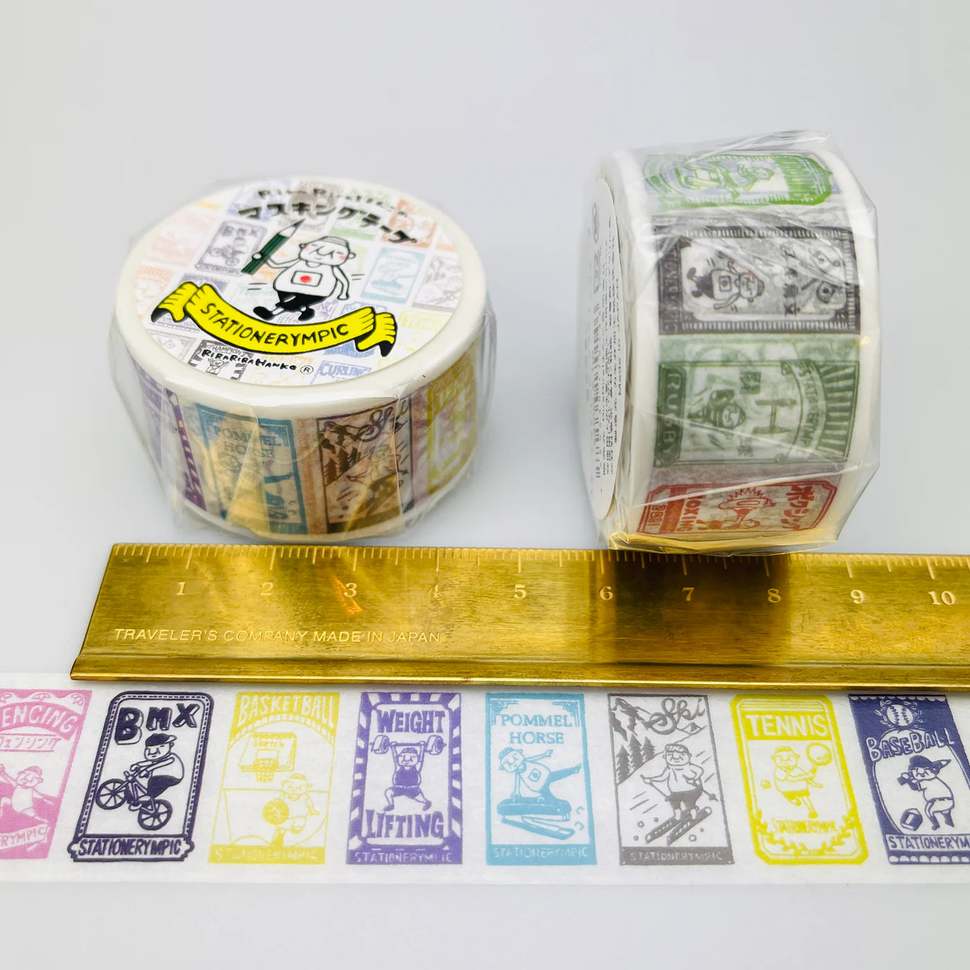 [RiraRira Hanko] Uncle Iwai Stationerympic Washi Tape (restock late Dec)