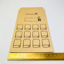 [RiraRira Hanko] Uncle Iwai Savings Bag Envelope (set of 10)