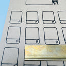 [RiraRira Hanko] Uncle Iwai Savings Bag Envelope (set of 10)