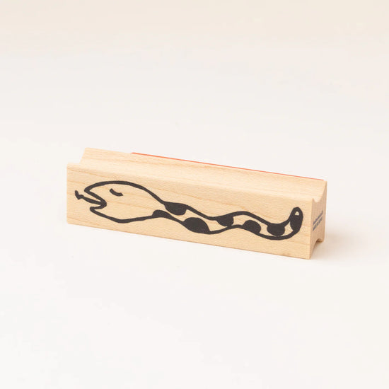 [RiraRira Hanko] Polka Dot Snake 🐍 rubber stamp (limited release • no restock)