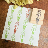 [RiraRira Hanko] Uncle Iwai Stretch rubber stamp