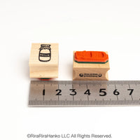 [RiraRira Hanko] Milk rubber stamp