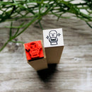 [RiraRira Hanko] Toilet mini rubber stamp (restock late Dec)